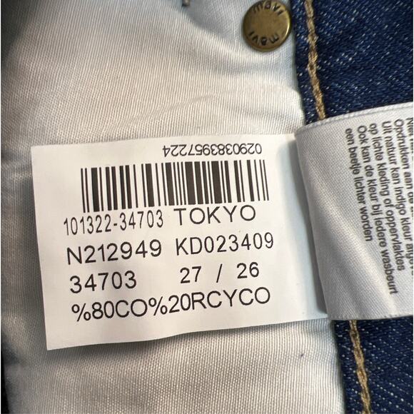 Mavi Woman’s Tokyo Balloon Jeans Size 27 NWT - Picture 9 of 9